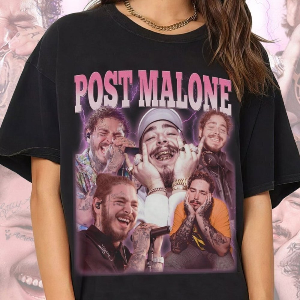 Post Malone Unisex Design Shirt For Rap Fan Rapper Unisex Tee Unisex Design
